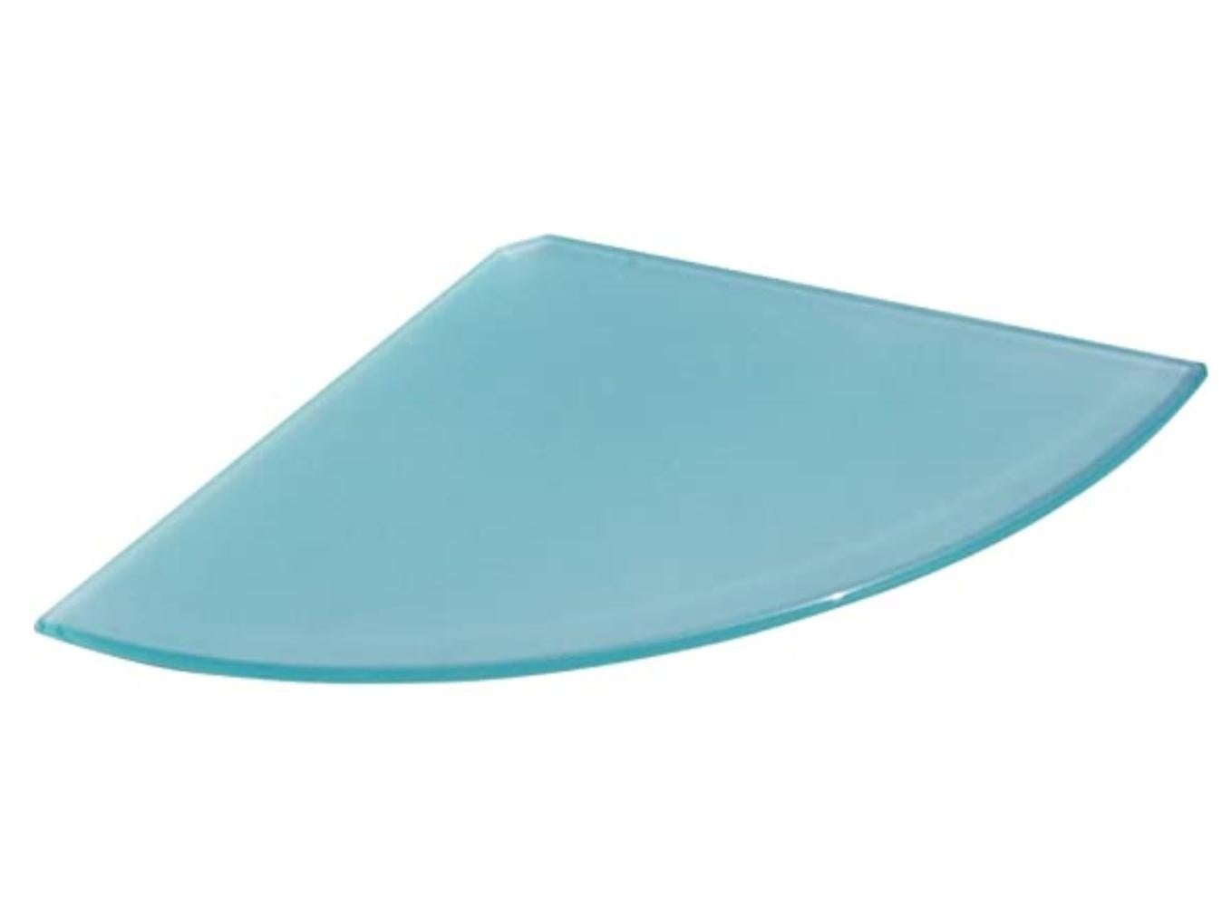 Mensola In Vetro Temprato 40x30x0,8 Cm – Portata 15 Kg, Trasparente, Facile Da Montare E Pulire Per Casa E Negozio
