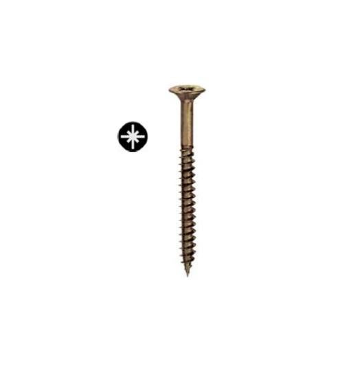 Set 385 Viti Universali 4.0x50mm | Testa Svasata TX, Filettatura Parziale, Zincate Per Legno E Fai Da Te - Foto 7