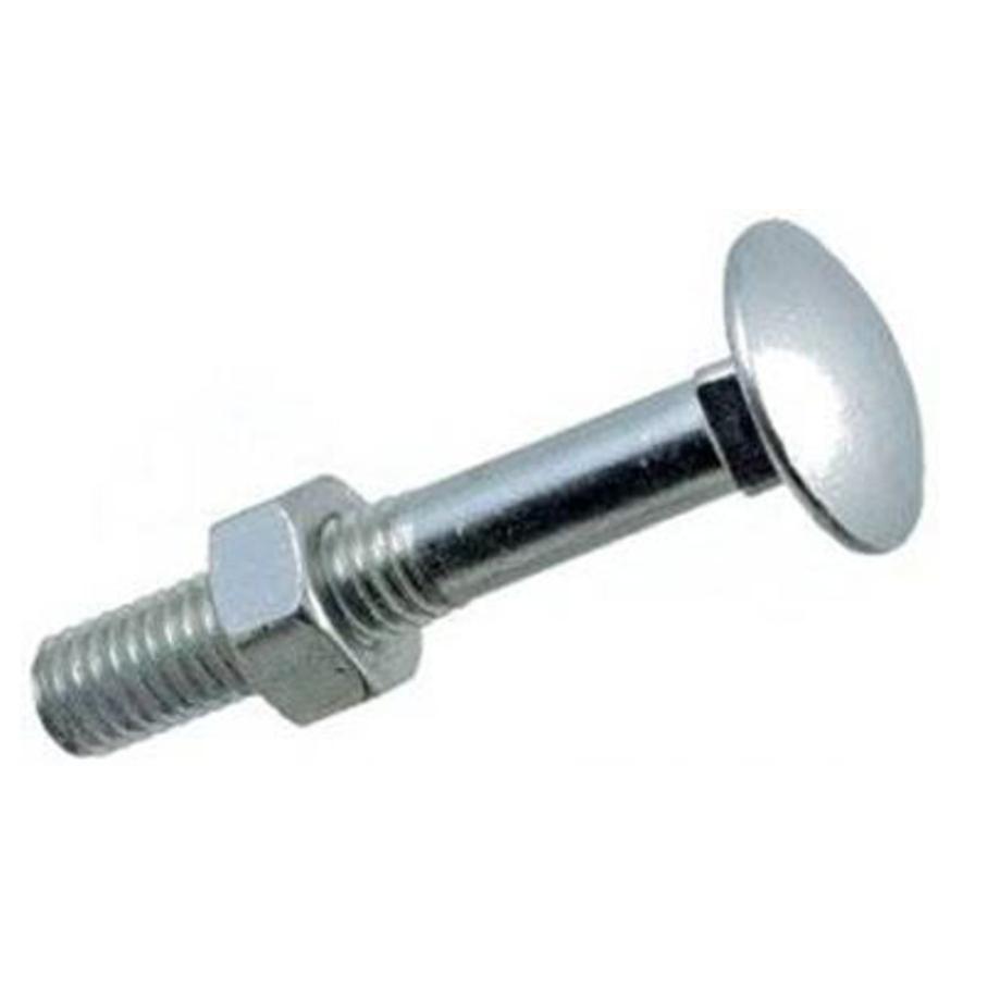 Viti Grondaie Zincate Bulloni Per Tetti M6 X 80 Mm Zincati - Con - Foto 7