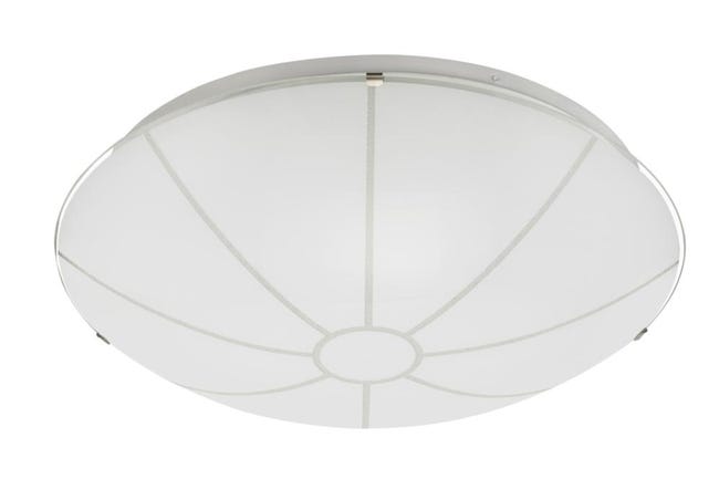 Plafoniera LED Da Bagno BRILONER 12W | 1200 Lumen 4000K IP44 - Bianco Ø28.8cm - Foto 1