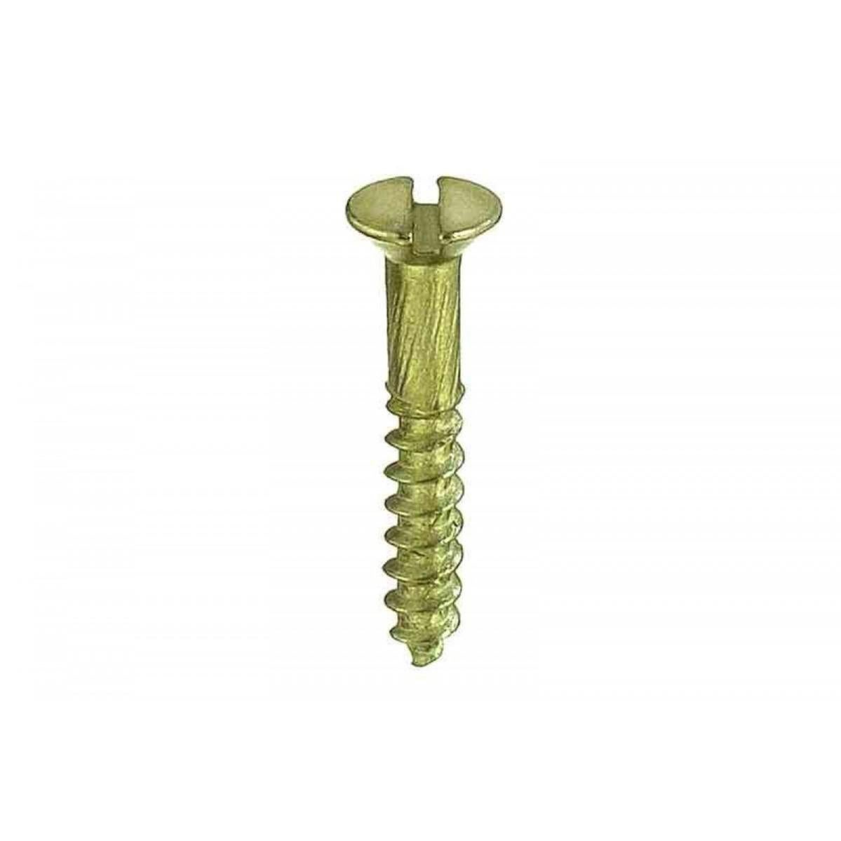 Confezione da 100 viti per legno in acciaio zincato, 2,5 x 10 mm, viti