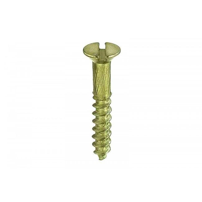 Confezione da 100 viti per legno in acciaio zincato, 2,5 x 10 mm, viti Confezione da 100 viti per legno in acciaio zincato, 2,5 x 10 mm, viti