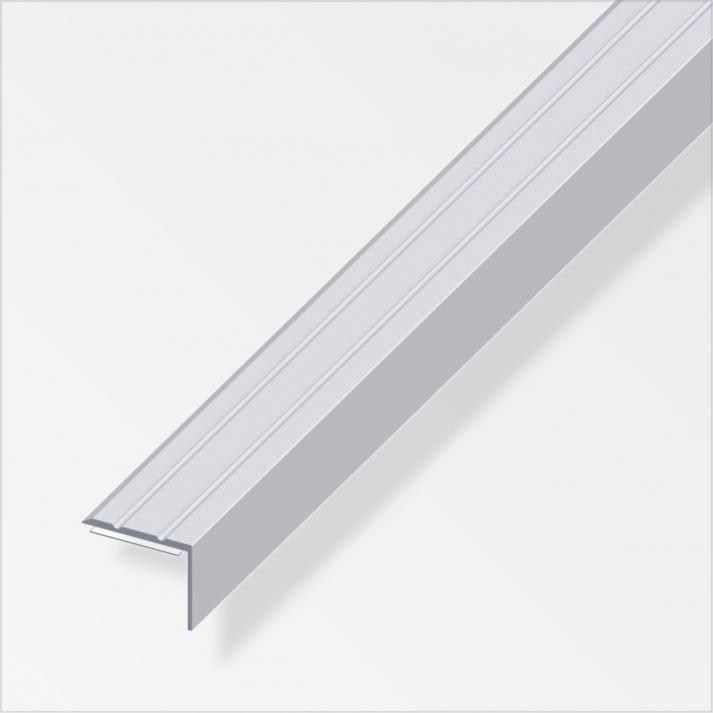 Banco Finestra In Alluminio Anodizzato E6EV1 Argento, 5°, Profilo A Goccia, Spessore 1mm, Lunghezza 2m, Larghezza 50-400mm - Fabbricato In Germania