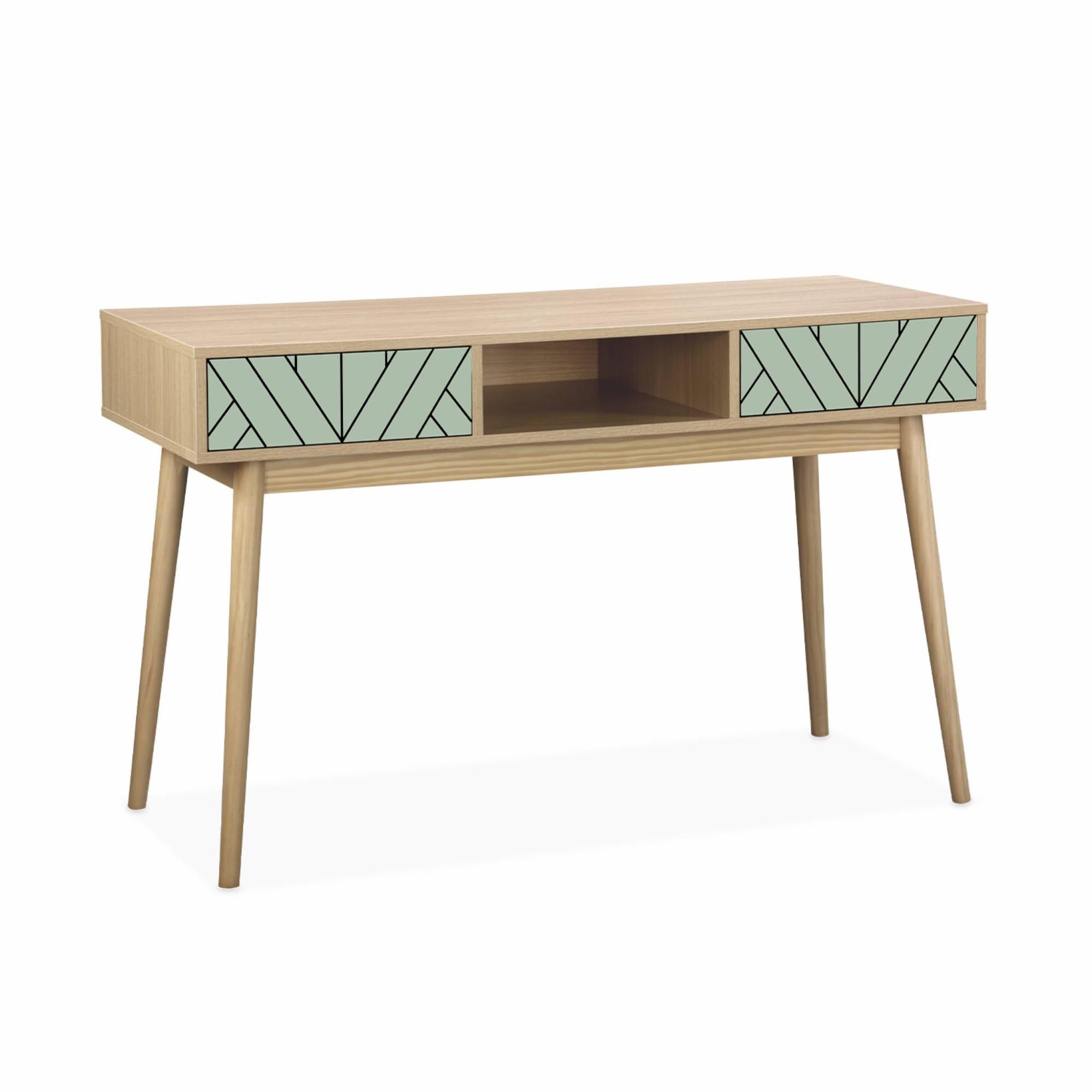 WOMO-DESIGN Tavolino Rotondo In Filo 50 X 50 Cm Naturale In Legno Massello Con Cestino Tavolo Da Caffe Con Vano Portaoggetti Per Soggiorno E Salotto 84762903
