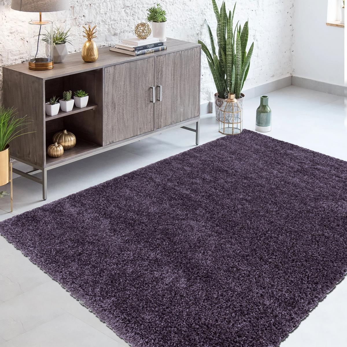 Tapis Shaggy couleur Or Oeko Tex SY