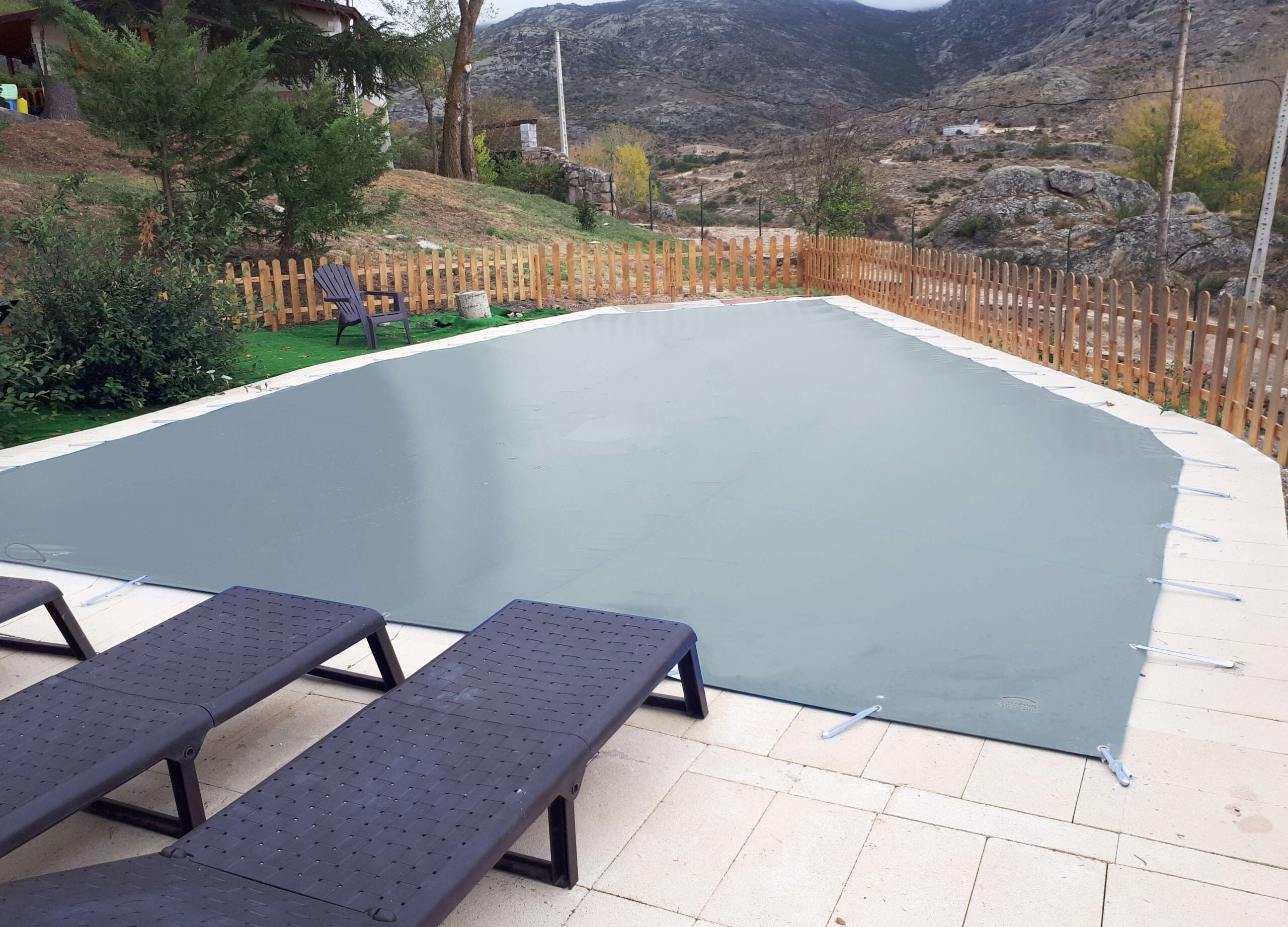 Filet de protection piscine 100g/m2 WERKA PRO 4 x 6 m