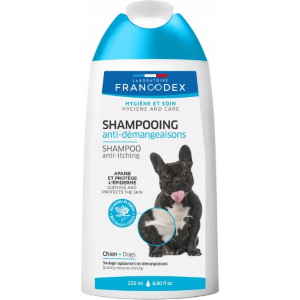 Francodex Shampooing AntiDémangeaisons 250 ml Pour Chiens Leroy Merlin
