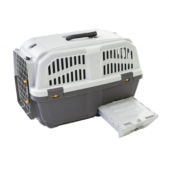 Animallparadise -Cage de transport avec bac à litière pour chat