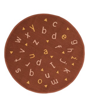 Relaxdays Tapis éducatif avec alphabet et chiffres, 60 parties, pour enfant,  LxP : 172 x 172 cm, mousse, blanc/gris