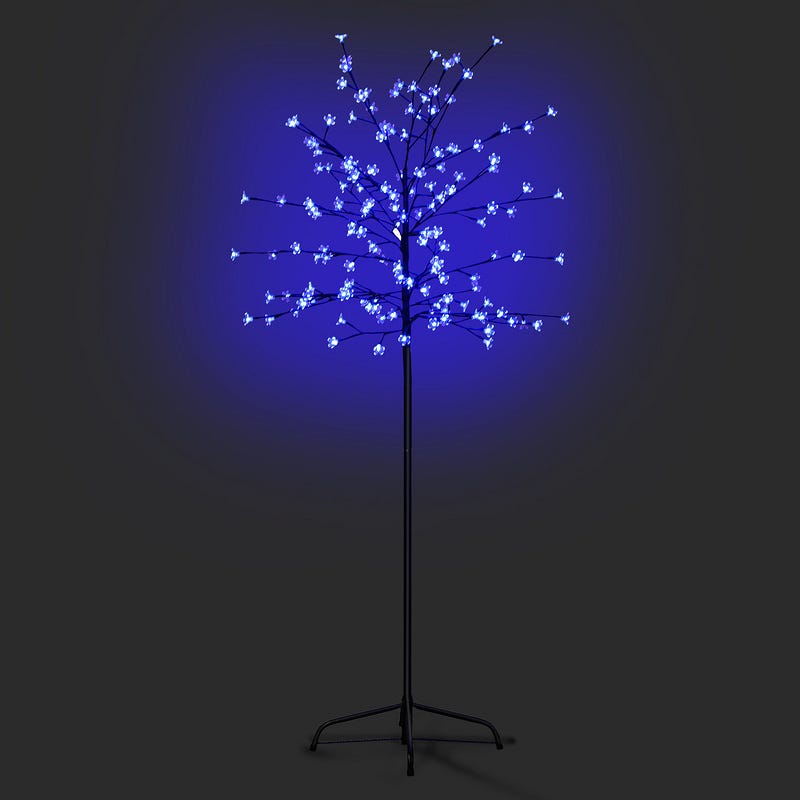 Arbre lumineux d'extérieur - 200 LED - bleu