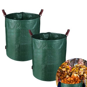 Sac déchets verts autostable avec poignées STANDBAG - Vert - 270 L