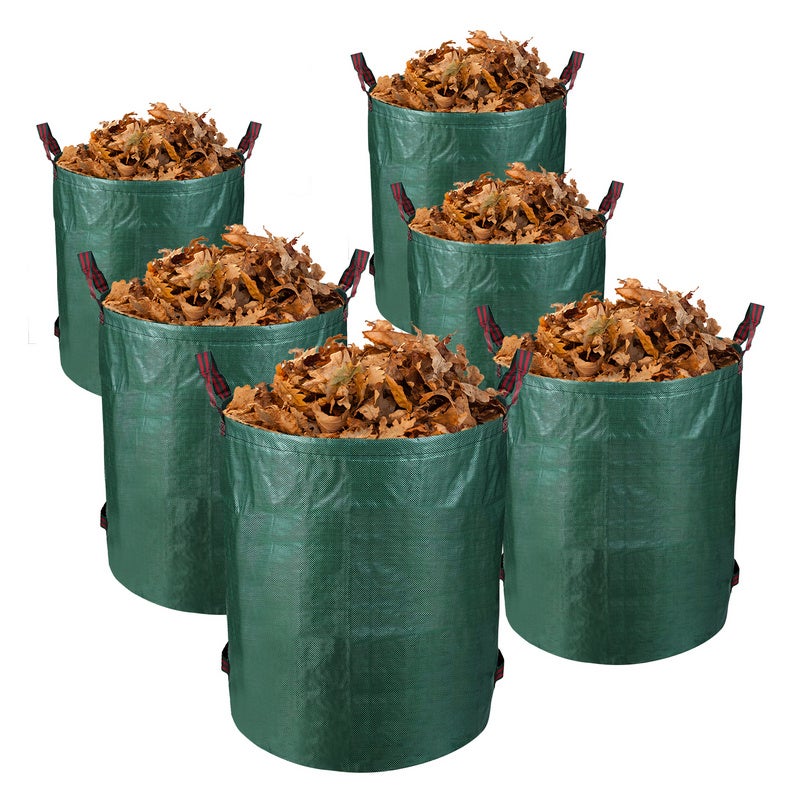 Sac à déchets verts,Sac poubelle de jardin réutilisable et Durable