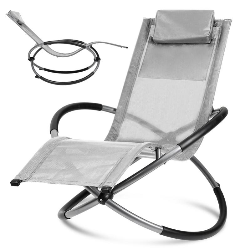 Chaise longue de jardin 180 kg maxi Chaise longue basculante pliable