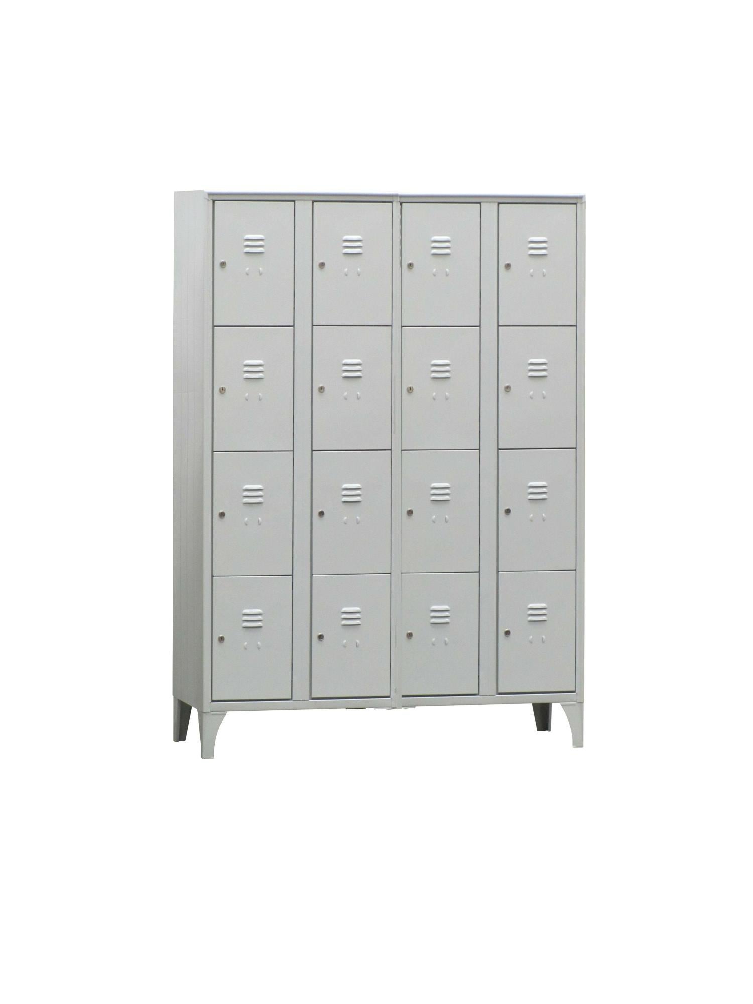 Armoire Vestiaire Multicases 4 Colonnes 16 Cases L2G Leroy Merlin