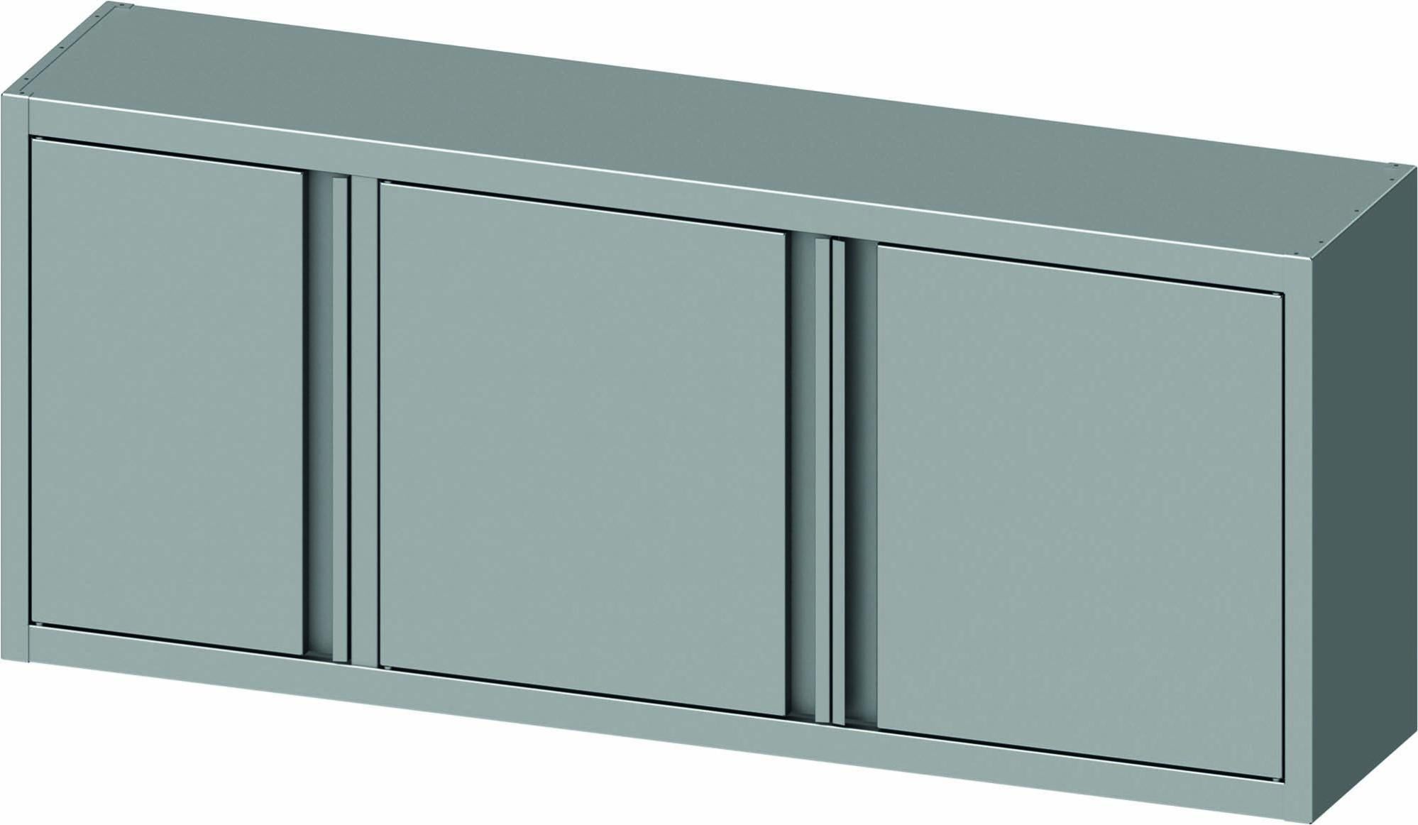 Armoire Murale Inox Profondeur 400 3 Portes Stalgast Leroy Merlin