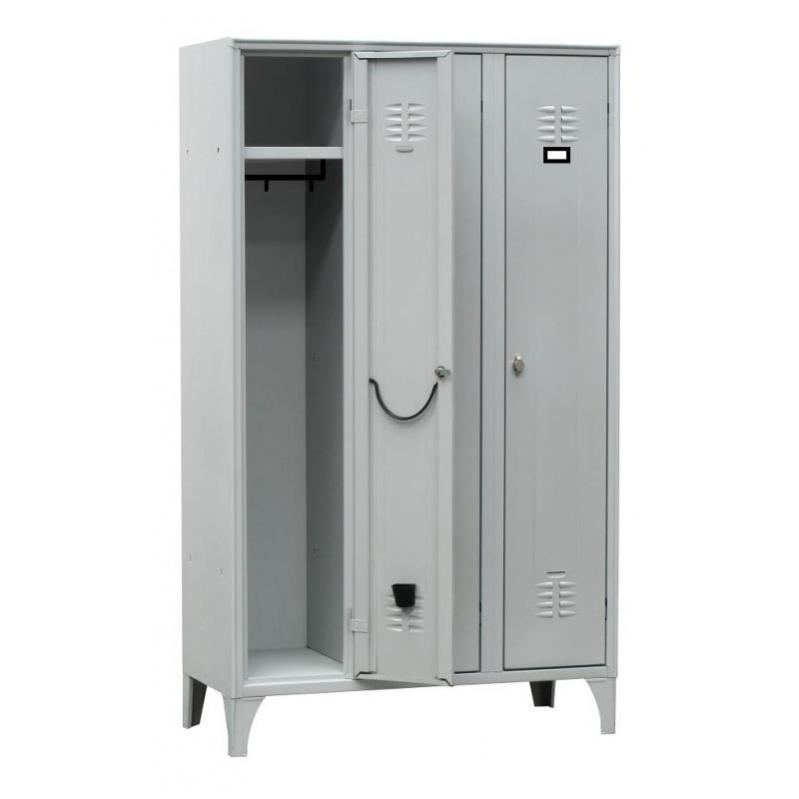Armoire vestiaire INDUSTRIE PROPRE ACIER SUR PIEDS L2G Leroy Merlin