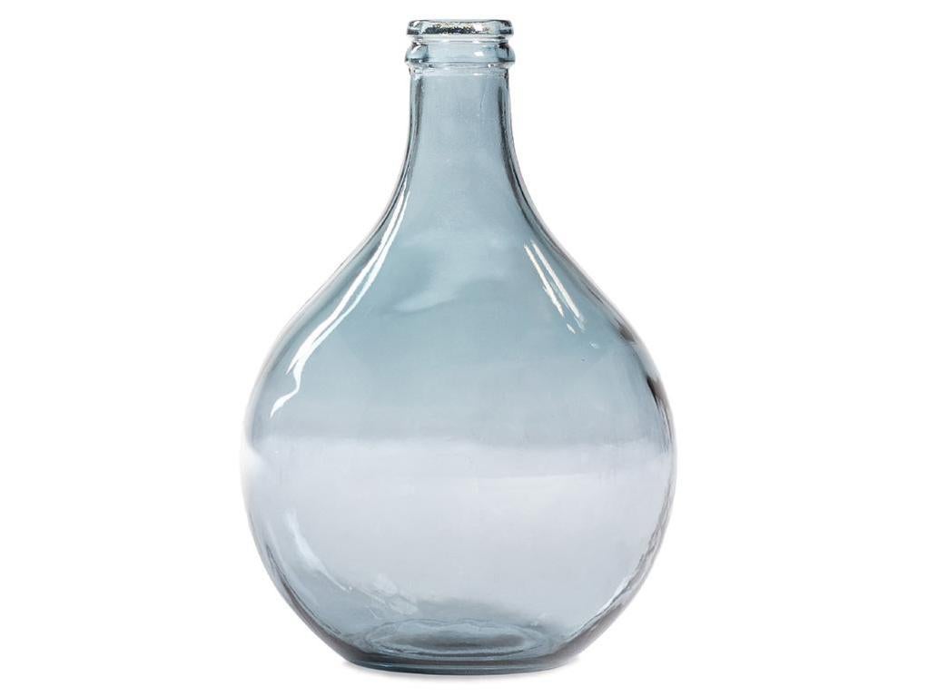 Vase DameJeanne en verre recyclé 12L H.43 cm SILICE Transparent
