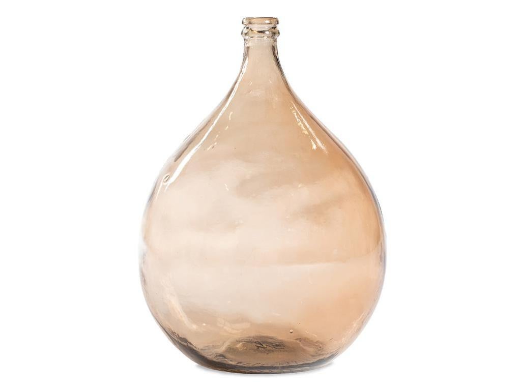 Vase DameJeanne en verre recyclé 34L H.56 cm SILICE Transparent