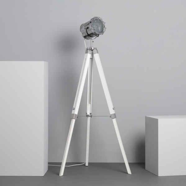 LEDKIA LIGHTING Lampada da Terra con Luce da Lettura Metallo Ethan Nero E27, G9