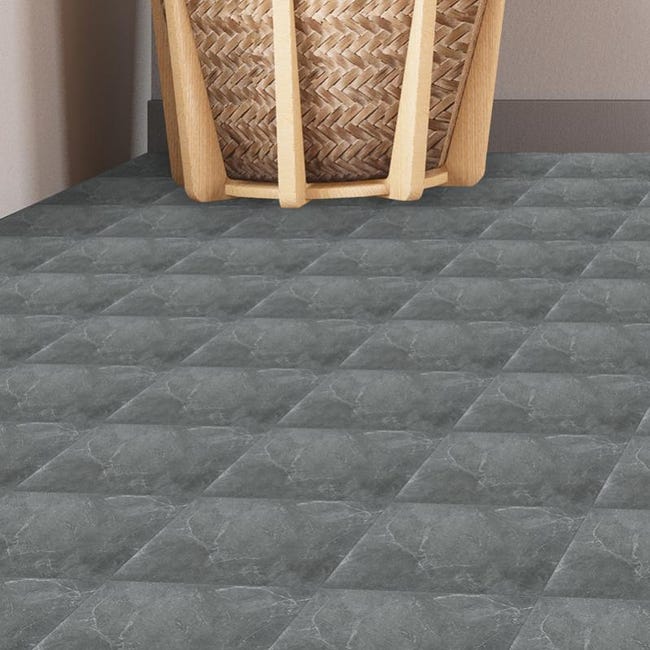 Piastrelle Moquette Autoadesive Venice - 50x50 Cm - Antistatiche E Fonoassorbenti - Set 6 M² - Foto 5