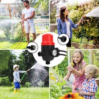 Pressostato Pompa Acqua Automatico - Max 10 Bar, Con Cavo E Spina EU, IP65, Per Irrigazione E Pozzi - Foto 7