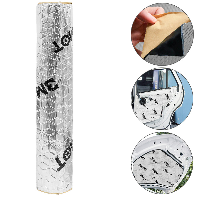 Tappetino Isolante Alubutyl 2m&sup2; - Antirimbombo Per Auto, Portiere E Stereo, 2mm Spessore