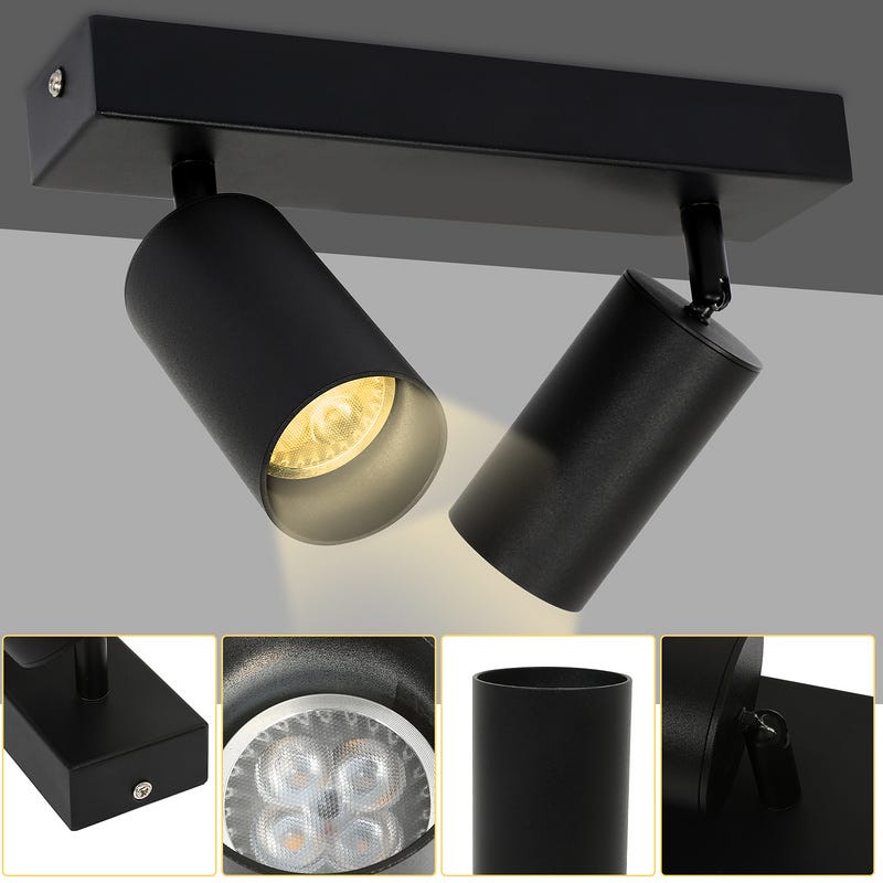 Lampada da parete a LED lampada da letto camera da letto lampada da parete  con spot