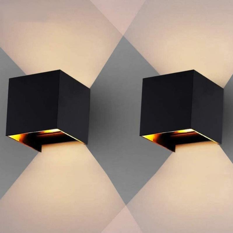 Applique da parete LED 6W Lampada da corridoio Interna Faretto da parete Esterna Lampada da corridoio Bianco caldo | Leroy Merlin