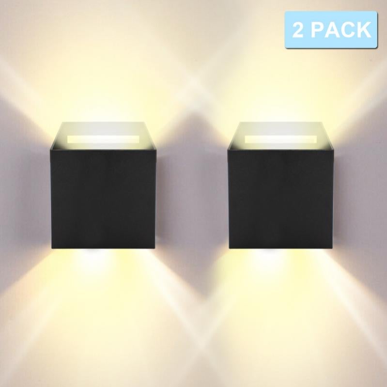 Applique murale LED Déco IP65 Lampe murale Extérieur Escalier Intérieur