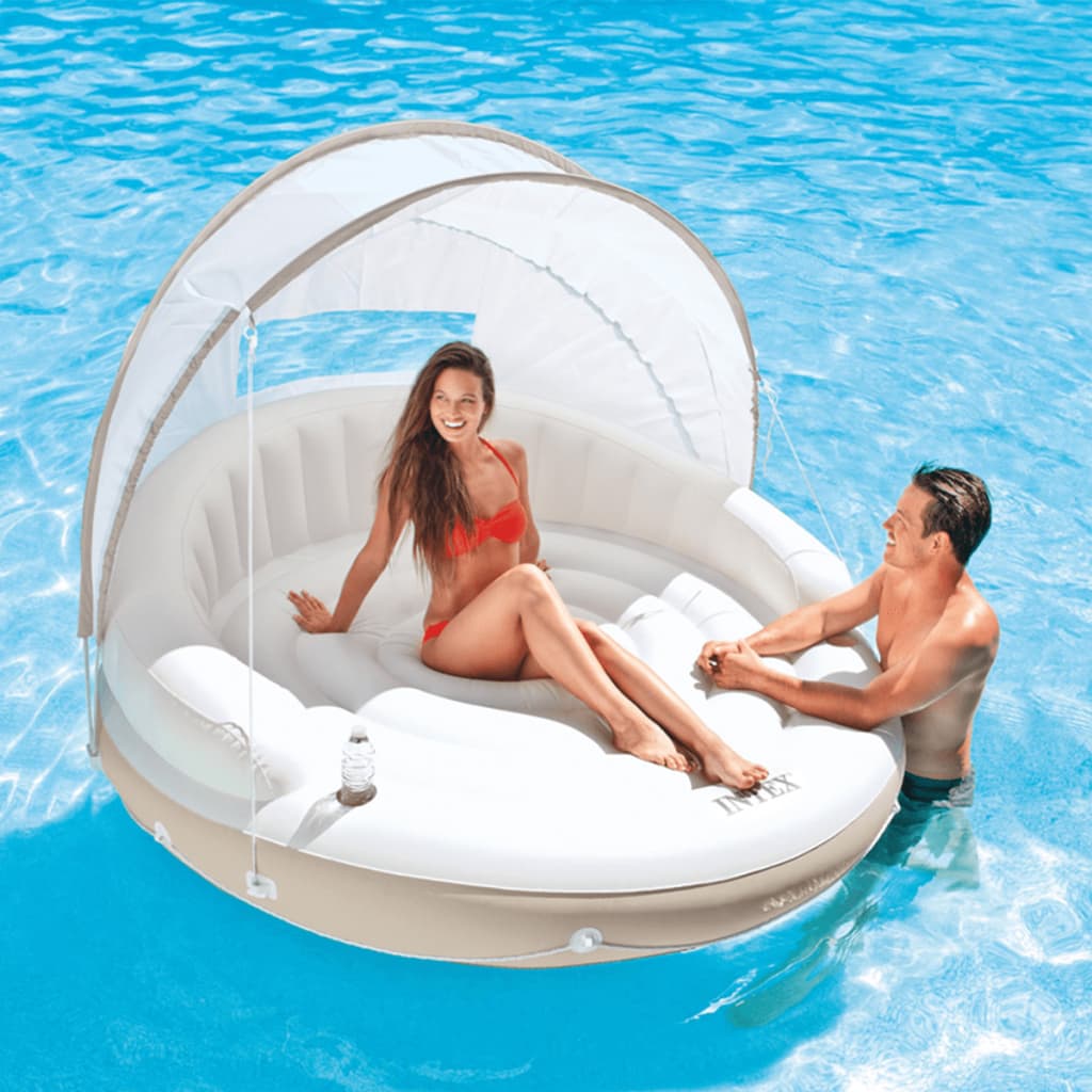 Piscina gonfiabile Intex per bambini con parasole