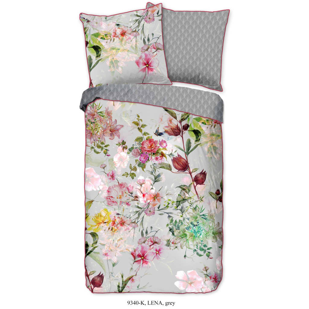 Housse de couette LENA 135x200 cm Descanso | Leroy Merlin