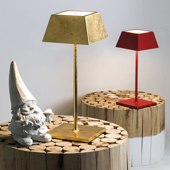 Led Bedside Lamp Touch Dimmable, Lámpara de mesa Funciona con pilas 7  colores