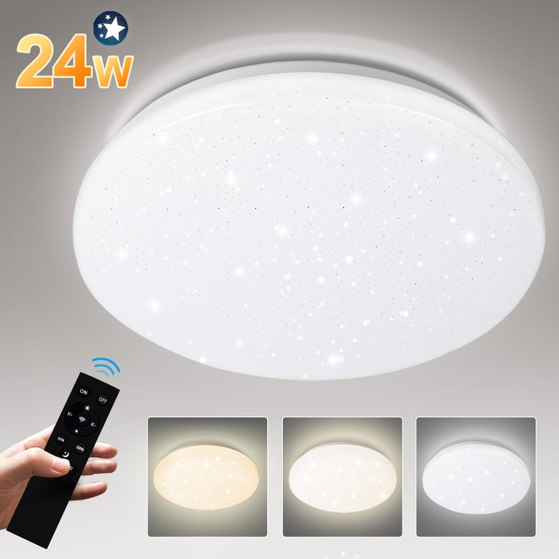 Lampe pour armoire avec 8 LED, télécommande, éclairage de l'armoire à  intensité variable, 23 x 5 x 2,1 cm - PEARL
