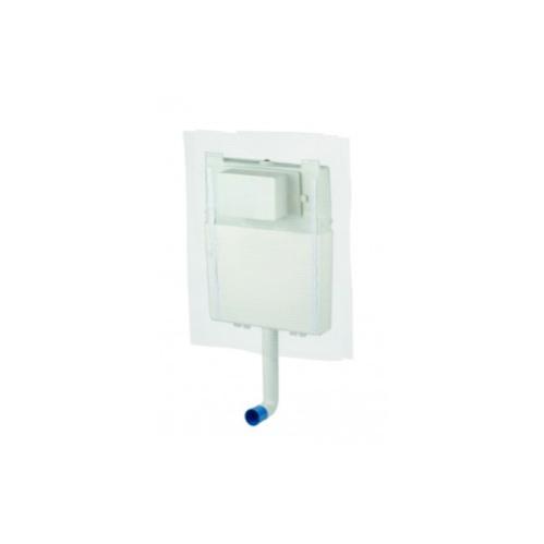 Reservoir de WC ceramique Wallfit encastre décharge laterale pour Cuvette de WC ceramique simple