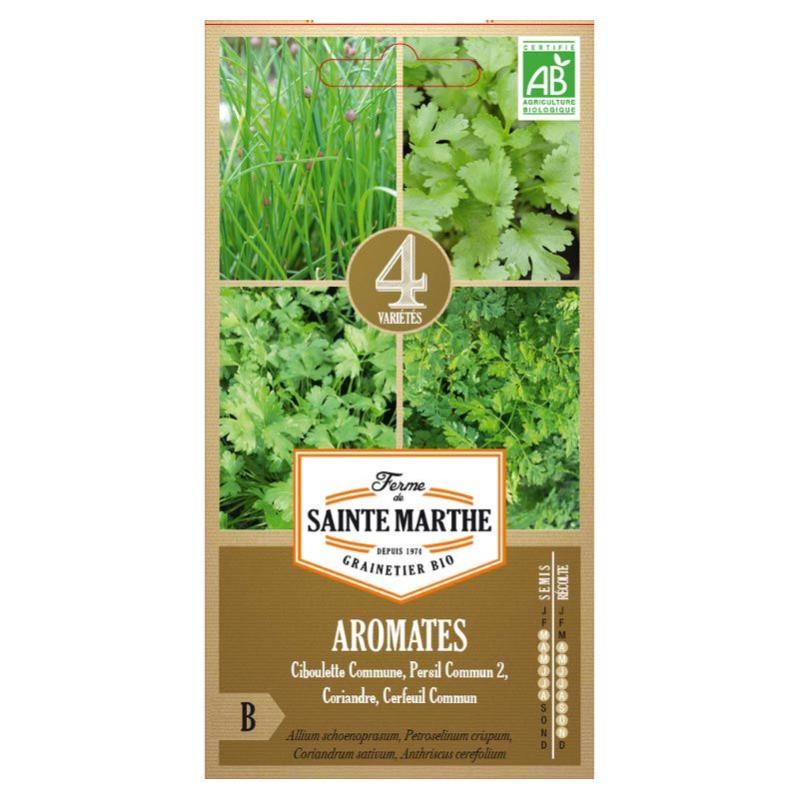 Aromates Pour La Cuisine Bio Graines À Semer La Ferme De Sainte