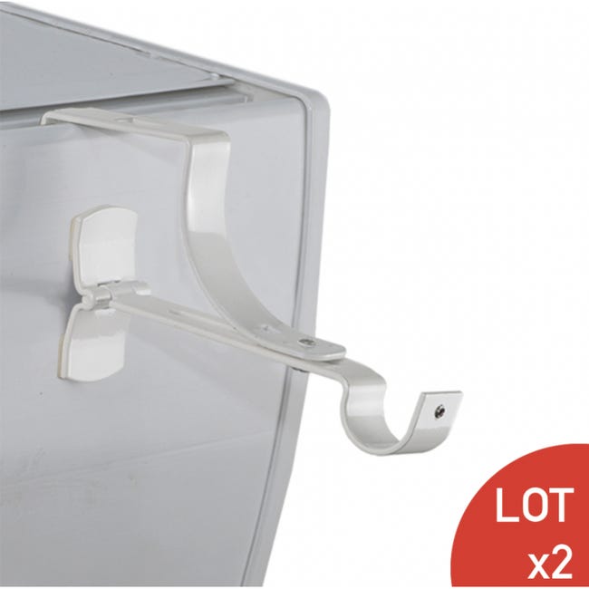 METALLBUDE Mensola Doccia SHEA – 30 Cm – Alluminio Bianco – Montaggio Adesivo – Design Minimalista E Moderno