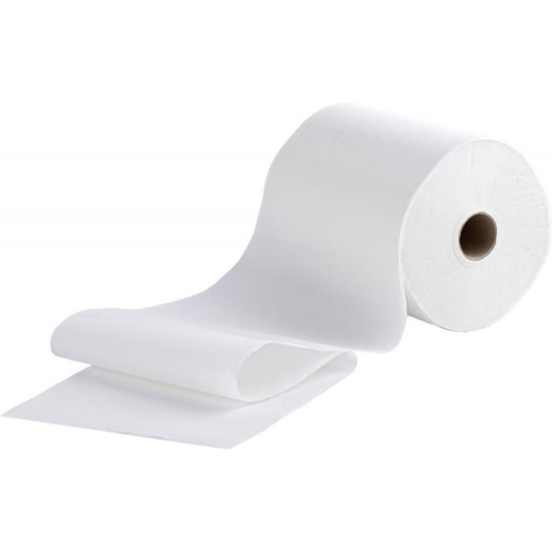 Rouleau d'essuiemains basique blanc 21cm x 140m cellulose (Par 6