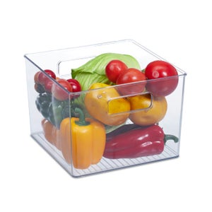 Contenitore per frigorifero contenitore per frigorifero impilabile  contenitore per frigorifero in plastica trasparente contenitori per  Organizer