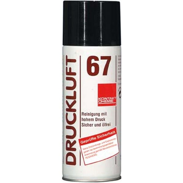 Spray à air comprimé DRUCKLUFT 67, Modèle : Aérosol de 400 ml