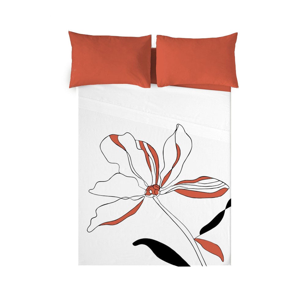 Juego de sábanas naturals javea cama de 135 (210 x 270 cm) 8445142236115 s2804697 naturals