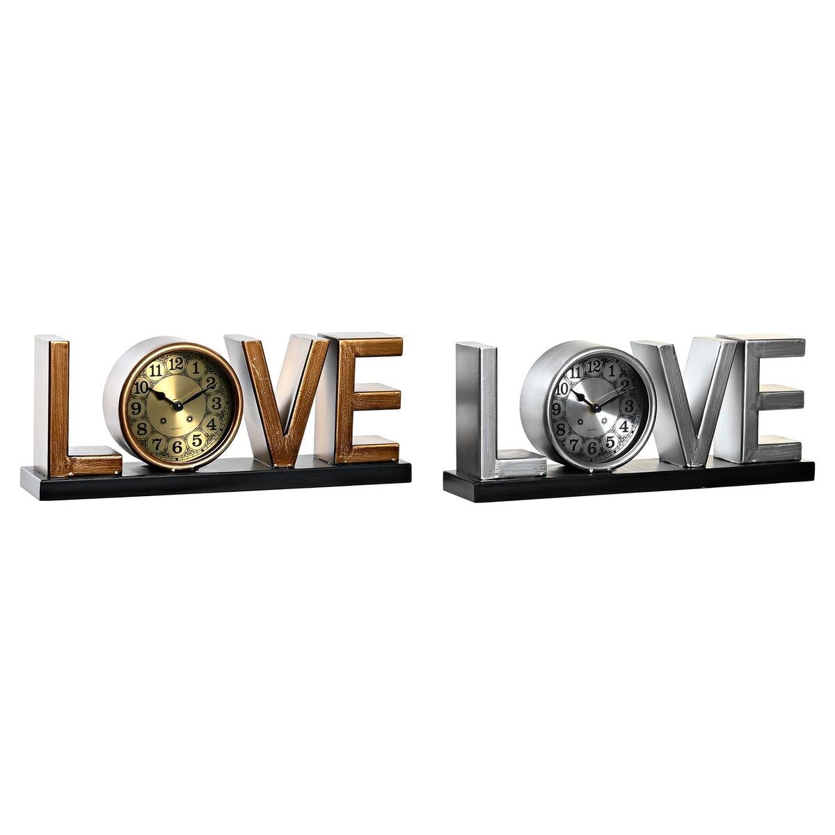 Orologio muro mdf love 34*34*4 cm