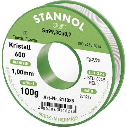 Fil à souder étain Cuivre pour la soudure électronique Sn99.3 Cu0.7, ECO 1