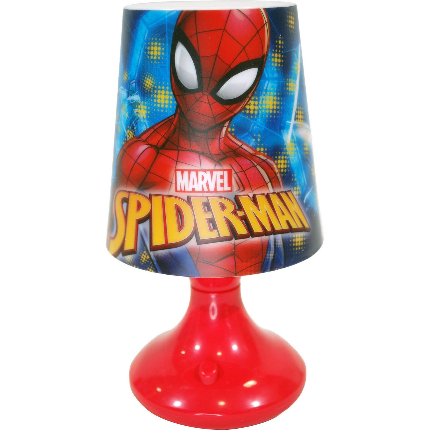 Veilleuse et lampe torche spiderman - marvel - 12 cm - Conforama