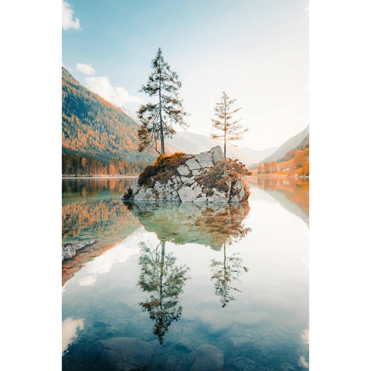 Tableau Sur Verre Bouquet Mariage 30x45 Cm