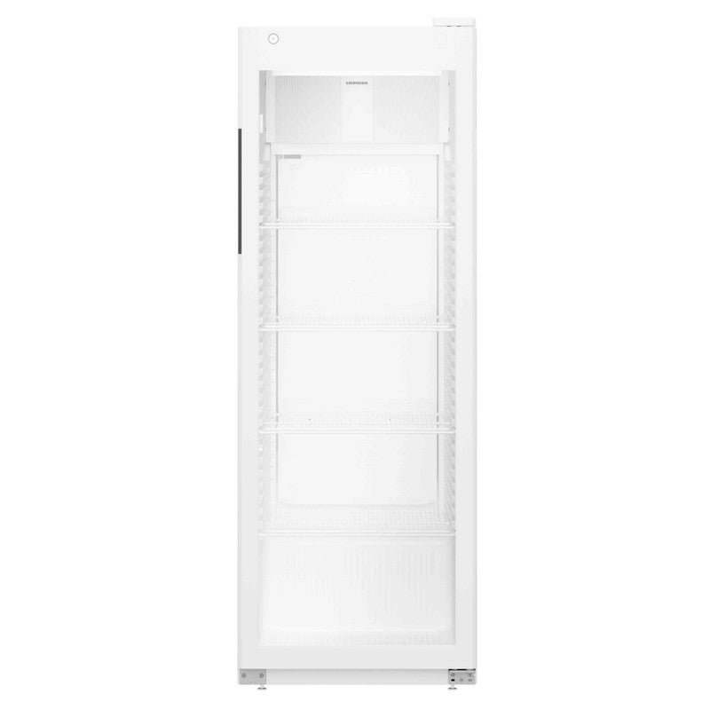 Armoire positive blanche porte vitrée 347L LIEBHERR Leroy Merlin