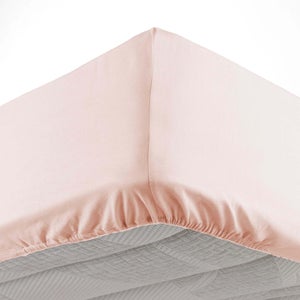Drap-housse Jersey Mon P'tit Dodo - Taille 70x140 Cm, 100% Coton, Extensible, Certifié Oeko-Tex, Couleur Nude