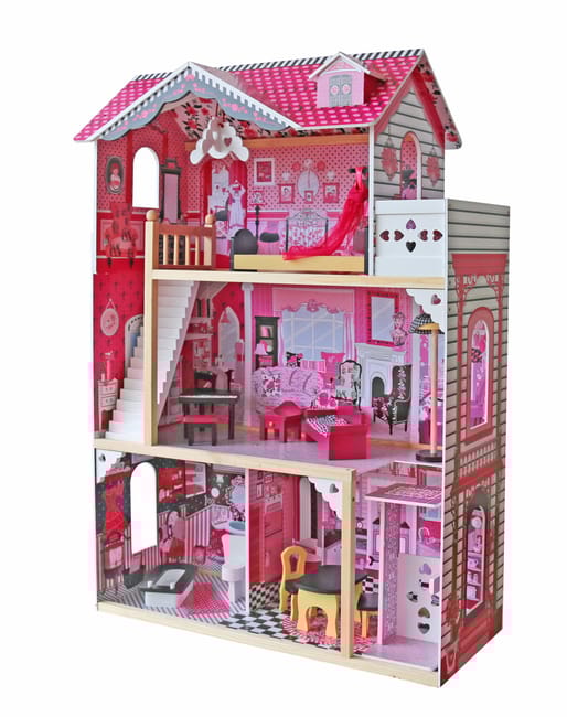 Infantastic XXXL Maison de Poup e en Bois avec lumi res