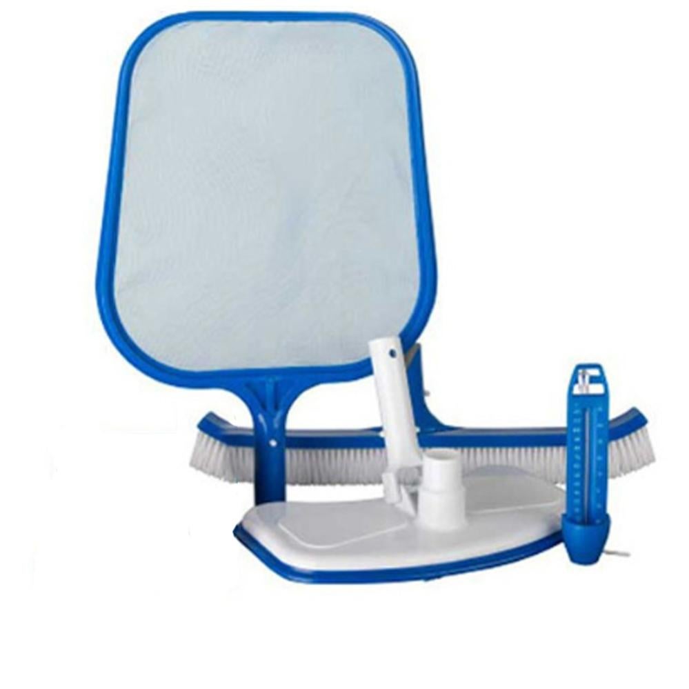 Kokido. Kit De Limpieza, Incluye Recogehojas De Supercicie, Limpiafondo Triangular, Termómetro Y Cepillo