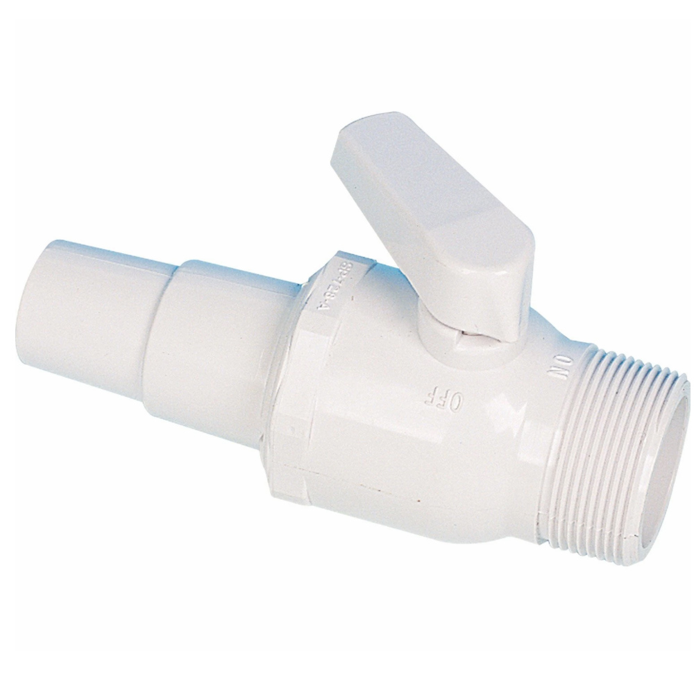 Kit de 2 vannes blanches pour by pass 32/38 Leroy Merlin