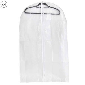 Housse pour vêtement blanc 120x65cm par 25 - RETIF